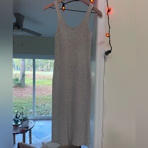 A New Day Light Gray Maxi Dress
